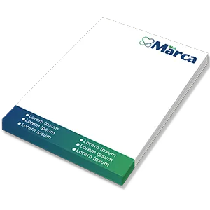 Bloco e receituário personalizado