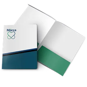 Pastas e envelopes personalizados